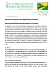 Download Pressemitteilung - Rakos neuer Präsident des Weltbiomasseverbandes