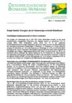 Download Pressemitteilung - Ersatz fossiler Energien durch Holzenergie erreicht Allzeithoch